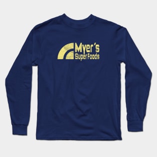 Myer's Super Foods - Steve Brule Long Sleeve T-Shirt